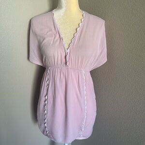 Tobi Soft Pink blouse size SP